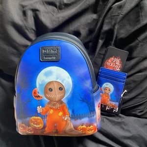Loungefly Trick ‘r Treat back back and card holder